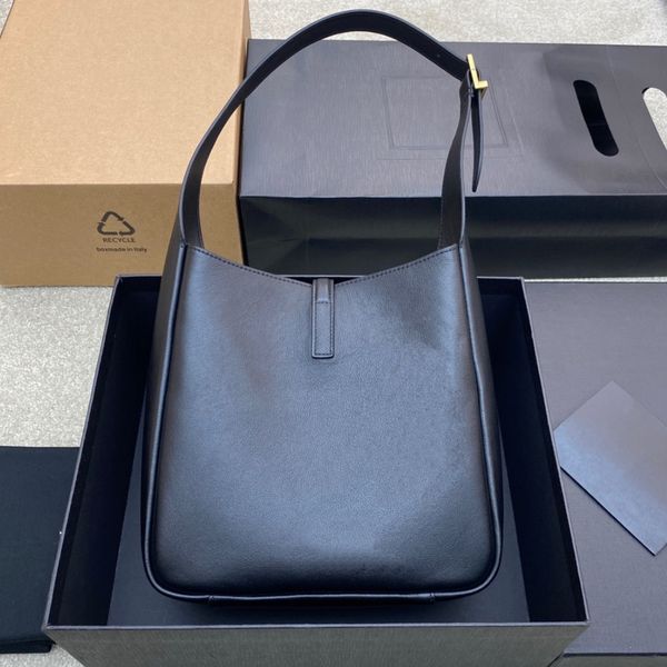 borsa classica del progettista LE 5A7 Borse da donna hobo sotto le ascelle Borsa di lusso in pelle liscia Borsa da viaggio di lavoro di grande capacità Borsa a secchiello per lo shopping casual da donna