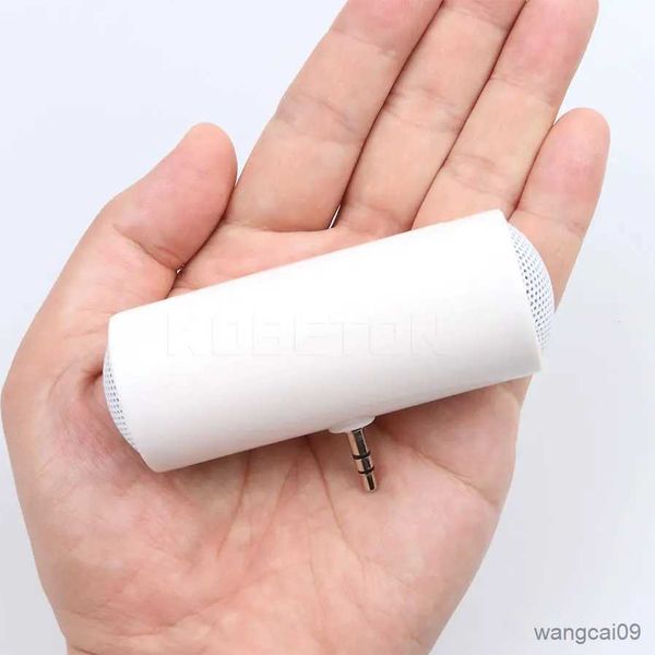 Mini hoparlörler taşınabilir mini hoparlör 3.5mm stereo mp3 müzik çalar hoparlör amplifikatörü Cep telefonu tableti için hoparlör R231028