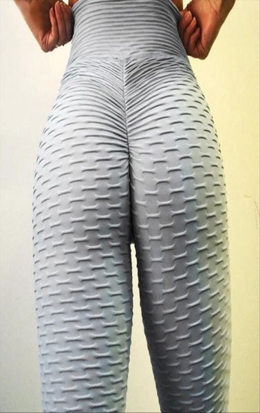 2020 Leggings Esportivos Mulheres Academia Cintura Alta Push Up Calças de Yoga Jacquard Fitness Legging Calças de Corrida Mulher Calças Esportivas Apertadas Home5987119