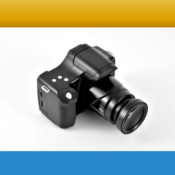 Цифровая фотокамера с зарядкой DSLR, сверхширокоугольный объектив, макро, 3,0-дюймовая цифровая камера высокой четкости