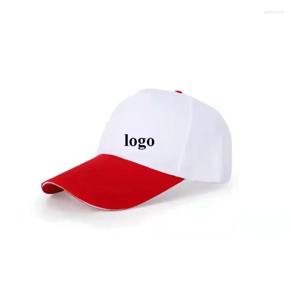 Cappellini da baseball Regalo Cappellino promozionale Personalizzazione Cuciture Colore Baseball Uomo Donna Venditore Cameriere Assistente di negozio Cappello da lavoro Stampa Logo