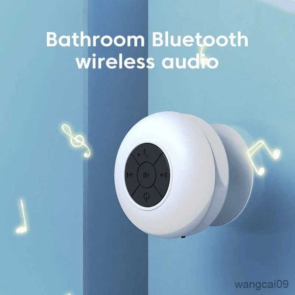 Mini altoparlanti Altoparlante bluetooth impermeabile Cassa armonica per doccia Bagno Altoparlante intelligente audio wireless portatile per telefono cellulare R231028