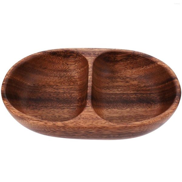 Geschirr-Sets aus Holz, Obstschale, Küchentheke, kleiner Salatbehälter, Mittagessen, Dekor, Walnussfach, Schalen, Tischdekoration