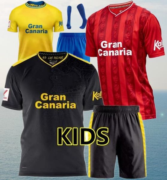 2024 Maglie da calcio Las Palmas SANDRO RAMIREZ KABA CARDONA MUNOZ LOIODICE PEJINO COCO PERRONE 23 24 casa lontano terza maglia da calcio