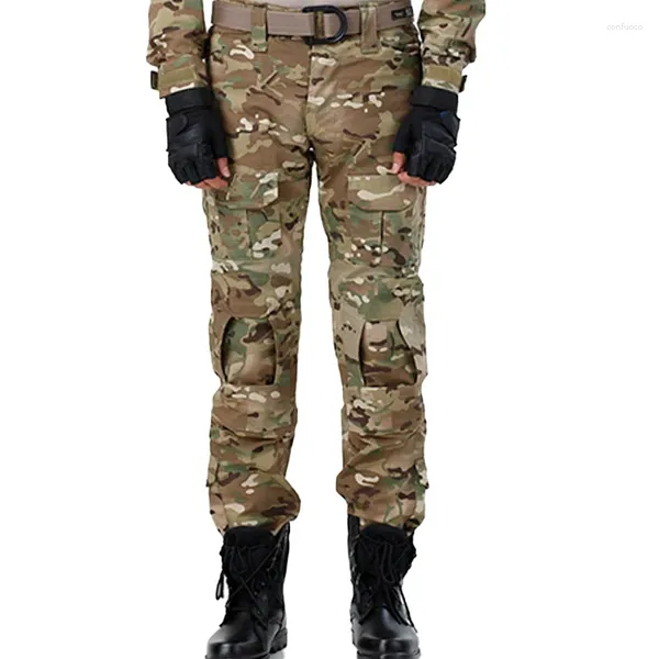 Pantaloni da esterno Qualità Esercito Fan Camouflage Tattico Uomo e Donna Autunno Inverno Forze Speciali Modello Python Caccia