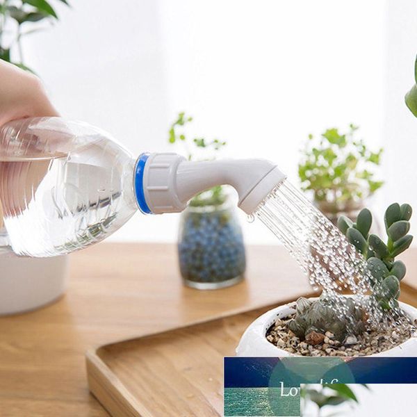 Equipamentos de rega 2 pcs jardinagem sprinkler pode bocal para garrafa de irrigação de plástico cabeça de chuveiro indoor waterers ferramenta de jardim fator dhoma