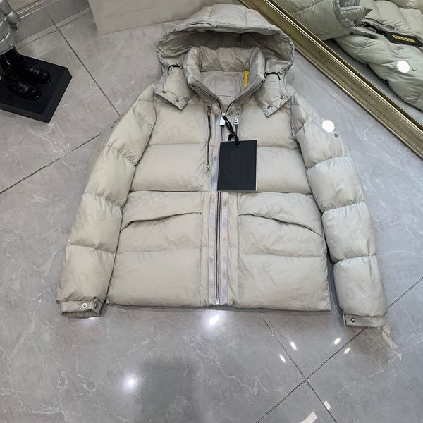 Homens jaquetas puffer inverno parka casacos moda parana náilon puff jaqueta mulher clássico para baixo casaco blusão outerwear tamanho 12345