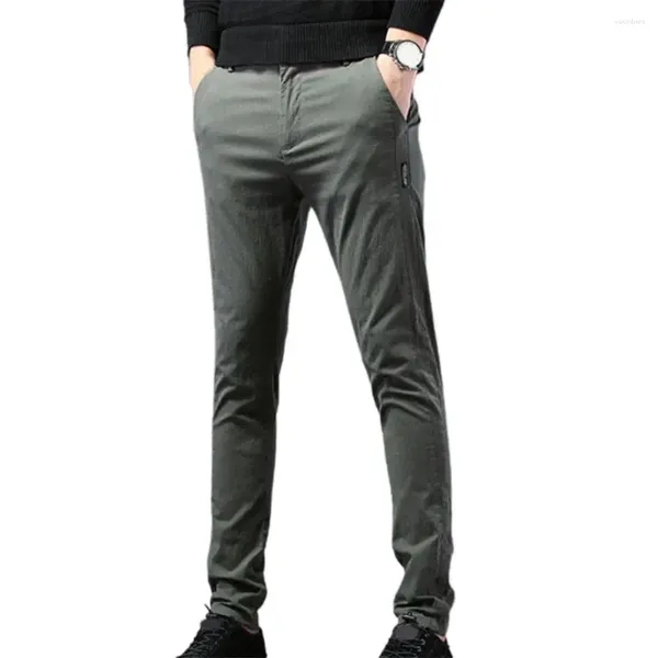 Мужские брюки 2023, зимние шерстяные мужские утепленные брюки, однотонные повседневные официальные брюки, платье, тонкий костюм, одежда