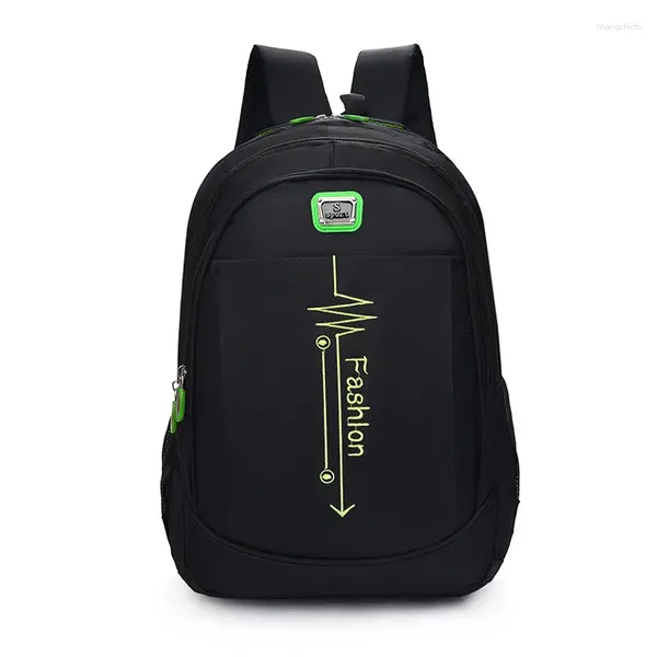 Mochila masculina versão coreana tendência viagem casual feminino estudante do ensino médio simples moda computador