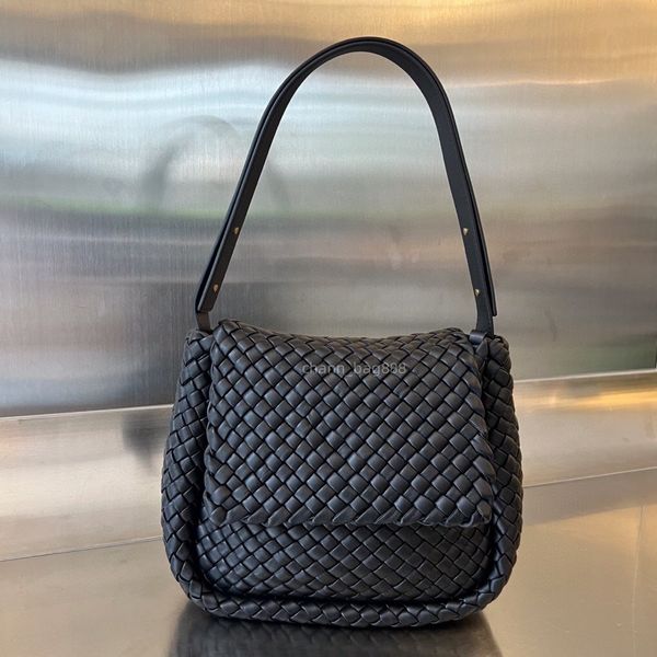 Borsa a tracolla in vera pelle Cobble di 10A qualità BV Borsa a tracolla in vera pelle da 26 cm da donna Marche famose Designer Intrecciato Pelle di pecora Borsa a tracolla tutta lavorata a mano Spedizione gratuita