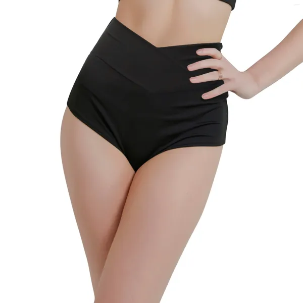 Damen-Shorts, lässig, elastisch, atmungsaktiv, kühl, einfarbig, Booty, Mini-Frau, Pole-Dance-Hose, hohe Taille