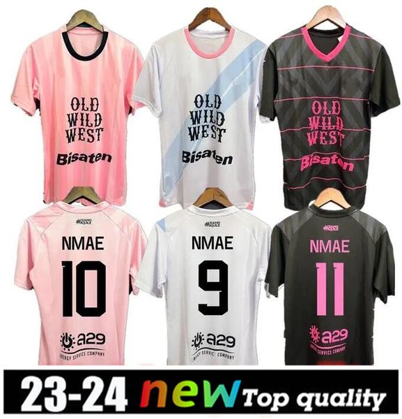 2023 24 Palermo Mens Futebol Jerseys Segre Damiani Saric Buttaro Brunori Home Away 3rd Whie Camisas de Futebol Uniformes de Manga Curta 2023 2024 Pink6