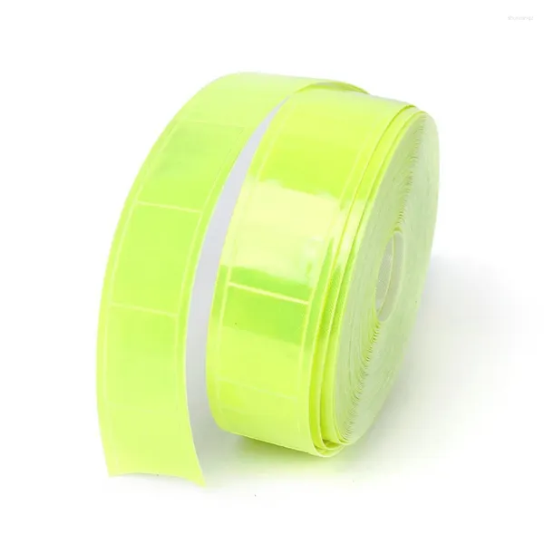 Rennjacken 33 Fuß Fluoreszenzgelb auf Glanzreflektierband mit hoher Sichtbarkeit DIY für Armbandarmbande Ein Gürtel oder Kragen (gelb)