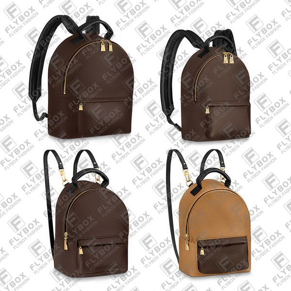 M44871 M44872 M44873 Palm Backpack Schoolbag Packsack Rucksack Frau Mode Luxusdesigner Top -Qualitätsbeutel schneller Lieferung 3 Größe