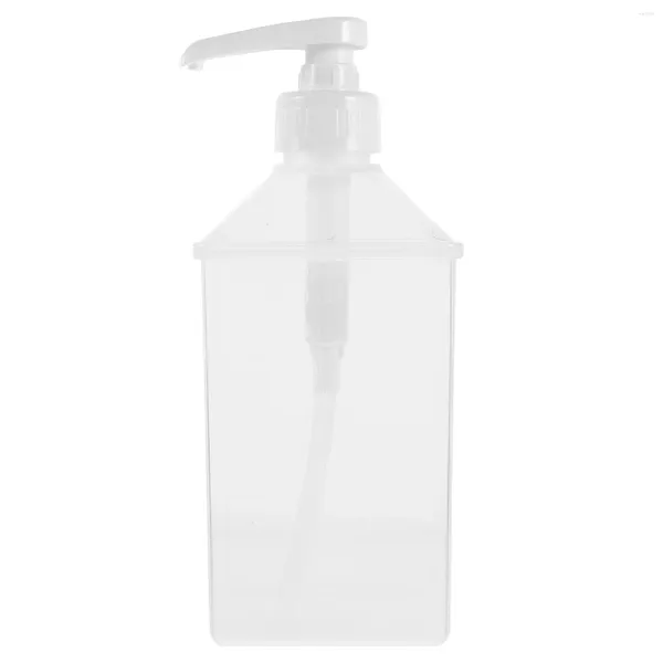 Set di stoviglie Spremere la bottiglia di fruttosio Contenitore trasparente per la conservazione Dispenser per shampoo per condimenti in plastica