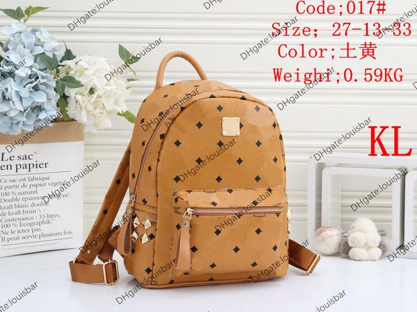 MC-Rucksack Leder Umhängetasche Umhängetasche Luxus-Designer-Schultasche mit großem Fassungsvermögen Damen Herren Rucksack Clutch mcm1688 Taschen Tragetaschen Handtaschen Buch Schultaschen mcmly