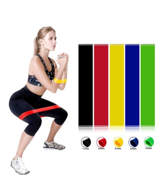 Elastici per resistenza allo yoga Elastici per fitness Xunfinelight To X-heavy Training Gum Pilates Sport Workout Equipment8373804