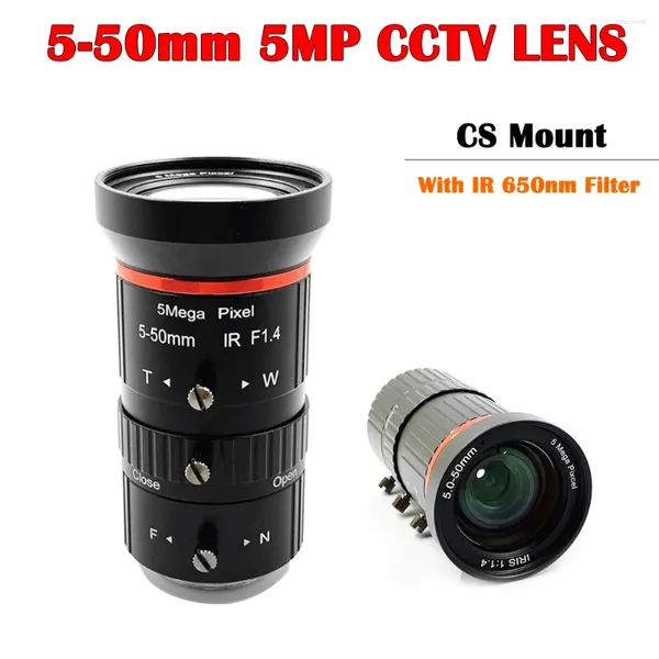 5-50mm Manuel Zoom CCTV Lens 1/2.7 