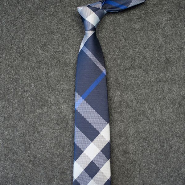 Шея галстуки New Men Fashion Silk Tie 100% дизайнерский галстук Жаккард классический тканый ручной работы и деловые галстуки с оригинальной коробкой 88B1