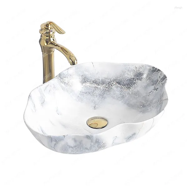 Banyo lavabo muslukları masa havzası yıkama seramik mermer desen renk washbasin sanatlar arası platform