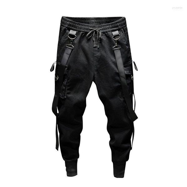 Pantaloni da uomo Pantaloni da uomo 2023 High Street Fashion Slim Fit Harem Pant Streetwear Hip Hop Danza Casual Pantaloni cargo maschili Pantaloni da jogging