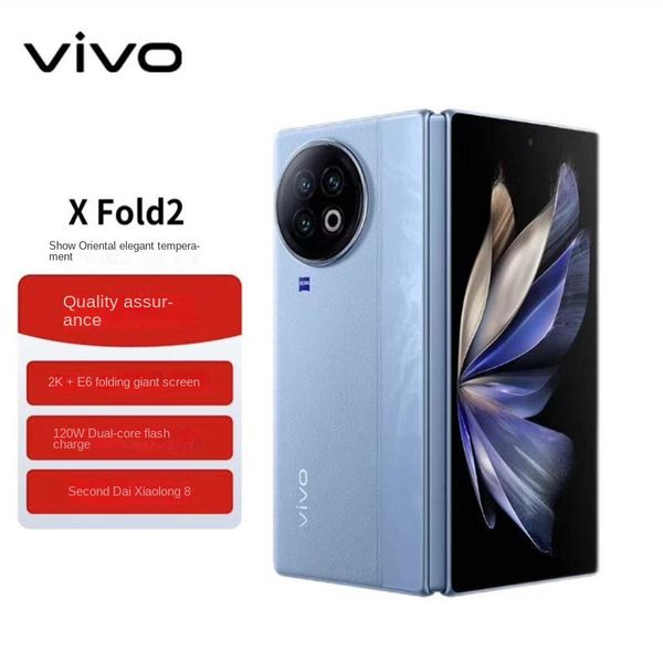 X Fold2 2K+E6 120Hz schermo 120W dual core ricarica flash telefono pieghevole Snapdragon di seconda generazione