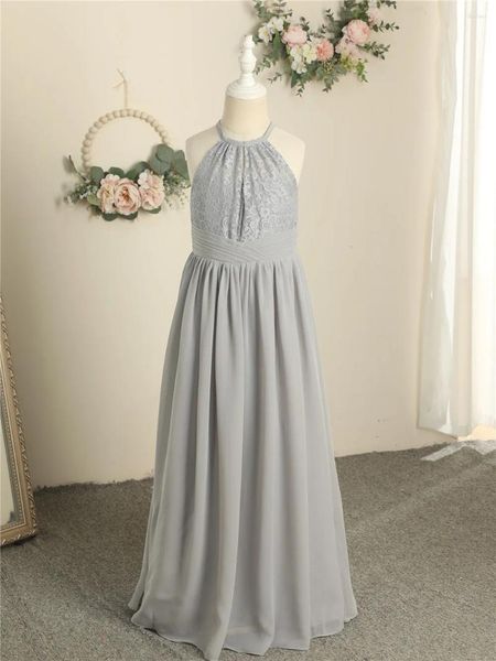 Mädchenkleider Blumenkleid für kurzärmlige Hochzeitsfeier, süß, sehr elegant