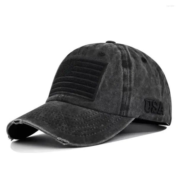 Cappellini da baseball Cappellino snapback moda cotone estivo da uomo Bandiera USA ricamo Baseball da donna Sport all'aria aperta regolabile Hip Hop Cappelli da sole per papà