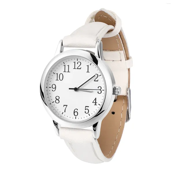 Наручные часы Водонепроницаемые цифровые часы Женские часы Кварцевые модные для простых стильных аналоговых наручных часов