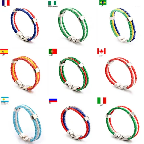 Bracelets de charme liga de metal homens mulheres Espanha Alemanha França