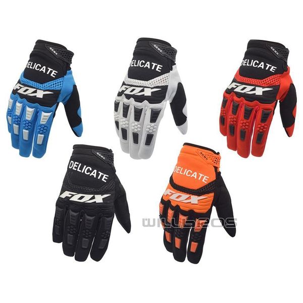 Motorradbekleidung Delicate Fox Motocross-Handschuhe Moto Racing BMX ATV Mtb Off Road Motorrad Mountain Dirt Bike238L Drop Delivery Auto Dhqgm