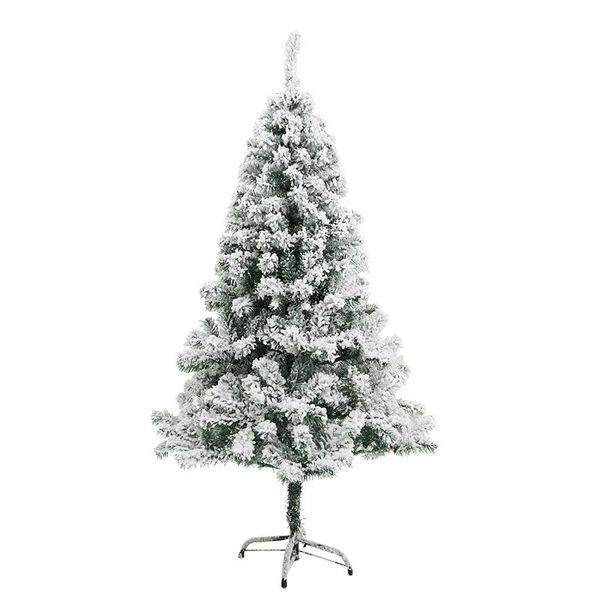 Decorações de Natal Artificial Árvore de Natal Pinho Branco Grande Nórdico Reunindo Ano Decoração Led Porta Enfeites de Parede Lembranças Cenas Decoração 231027