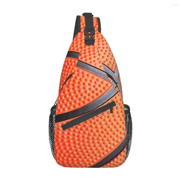 Вещевые сумки Баскетбольная кожаная нагрудная сумка Персонализированная Прочная для офиса Хороший подарок Многофункциональный