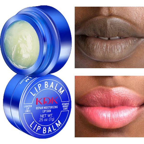 Batom Remover Escuro Lip Balm Melanina Máscara Gloss Óleo Esfoliante Limpo Hidratante Produtos de Cuidados Coreanos Maquiagem Beleza Saúde 231027