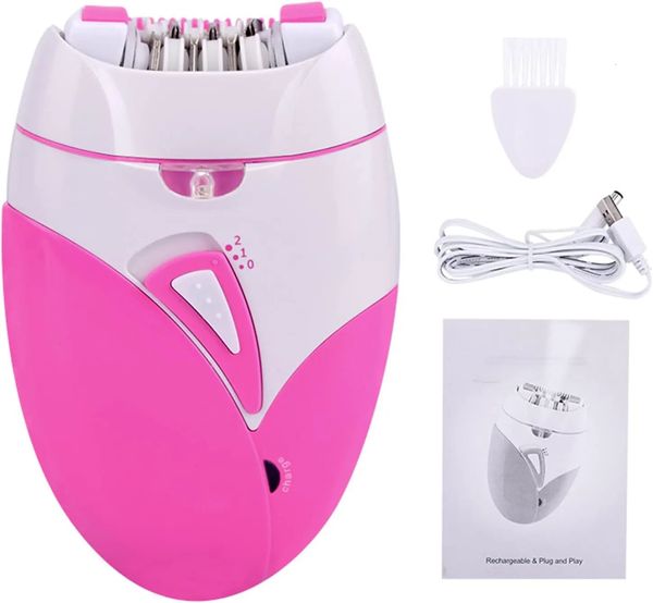 Epilatore per depilazione per donna Dispositivo su gambe Braccia Ascelle Tutto il corpo Pinzette elettriche Dispositivo di rimozione USB 231027