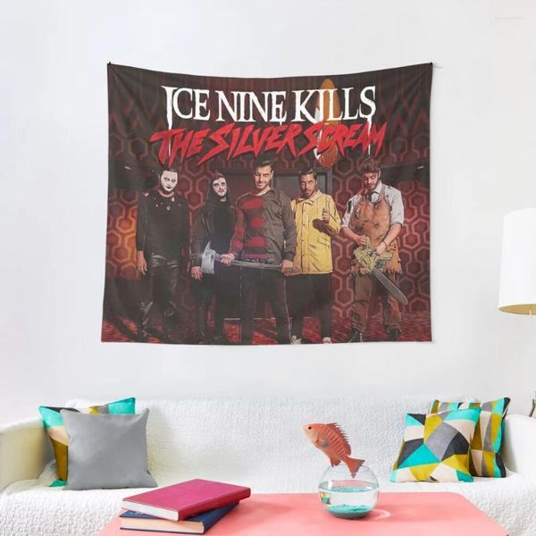 Wandteppiche Sixyo Ice Kills American Tour 2023 Wandteppich Dekoration Bilder Zimmer Wand