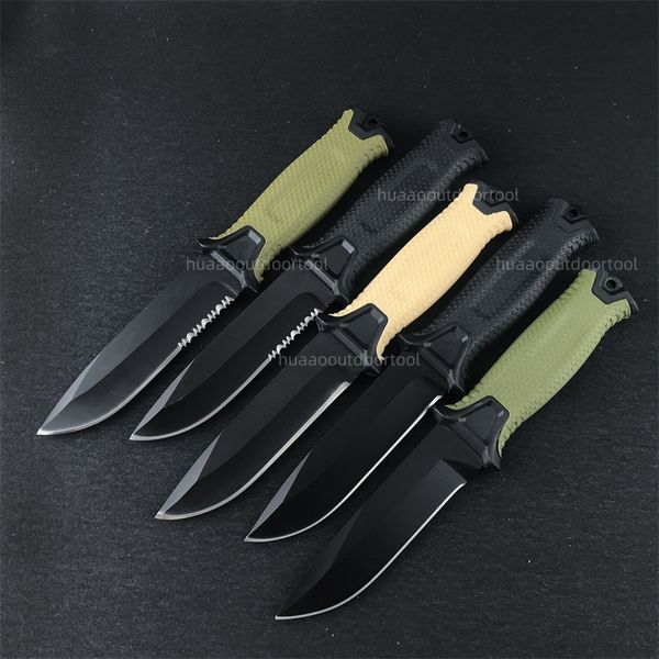 Тактический нож для выживания, дикий нож с фиксированным лезвием 12CR27MOV, лезвие из стекловолокна, ручка для охоты, кемпинга, уличные короткие ножи, подарочная коробка