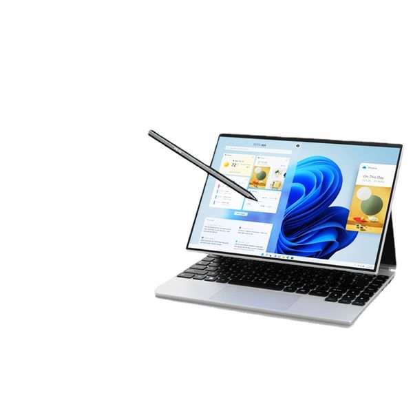 2023 Neuer 14-Zoll-Laptop mit Touchscreen-Handschrift, zusammenklappbar, Business-Office-Game-Design-Netbook
