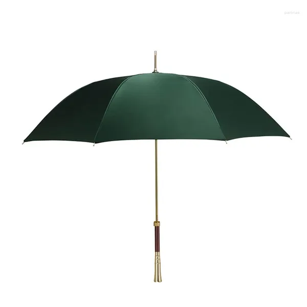 Ombrelli Ombrellone Ombrello unisex Qualità vintage Testa di lusso Manico lungo Estetica esterna Guarda Chuva Articoli per la casa