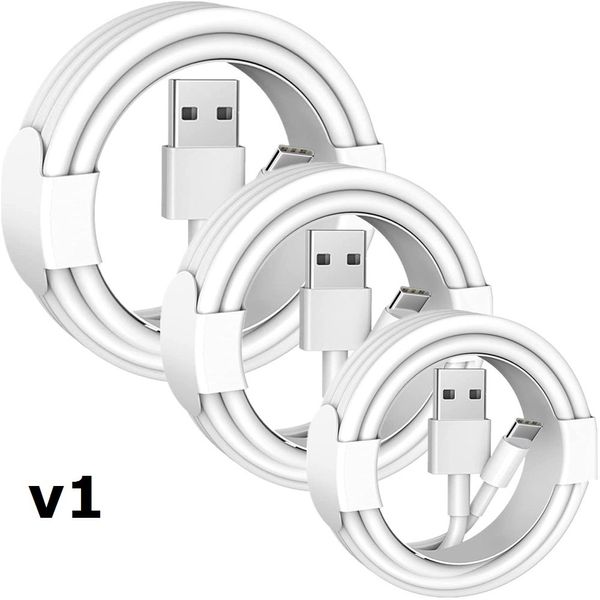 1M 2M 3M Cavo di alta qualità Tipo c Micro V8 Cavo USB a 5 pin Linea Usb-C per Samsung S10 S20 S22 S23 Nota 10 Xiaomi Huawei Telefono Android