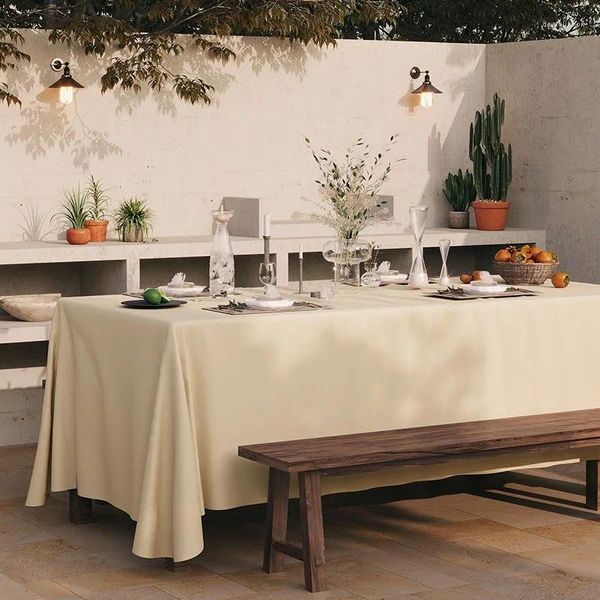 Pano de mesa engrossado simples chinês high-end toalha de mesa el homestay jantar conferência capa qwling337