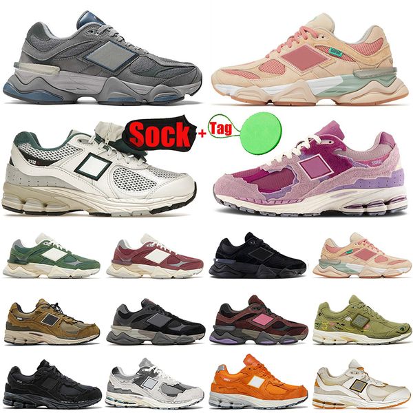 Newest Balances 2002R Mens Women Designer Scarpe casual BB2002R Defense Green Natural Indigo Protection Pack Phantom Sneakers Scarpe da ginnastica