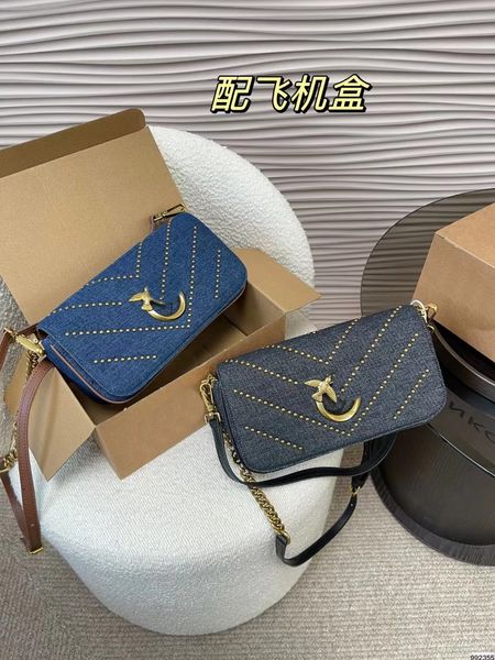 2023 Nova bolsa de andorinha caixa de avião grátis bolsa de ombro bolsa crossbody bolsa de compras de alto valor simples designer de marca de moda carteira bolsa para celular nicho rua ruim