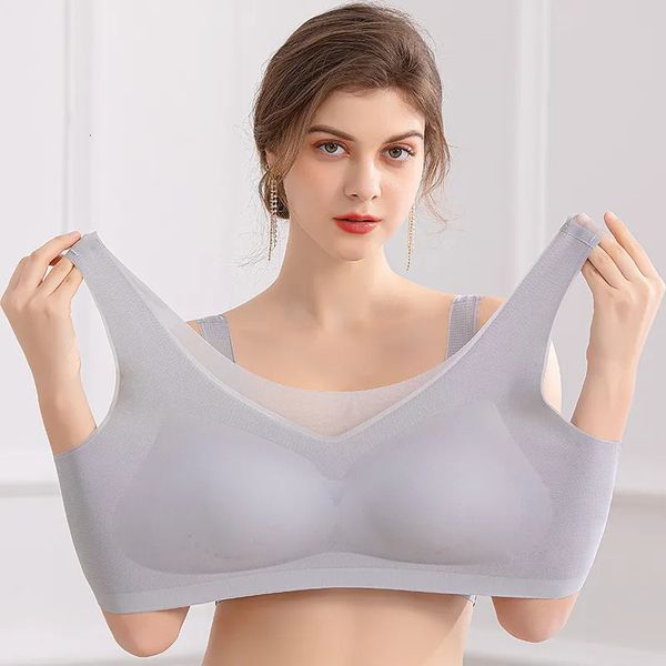 Bras Plus Size Bra 7xl бесшовная для женщин -нижнего белья.