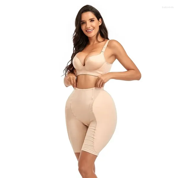 Bustiers espartilhos realistas reutilizáveis nádegas realçador cross-dress hip pads com calças trajes