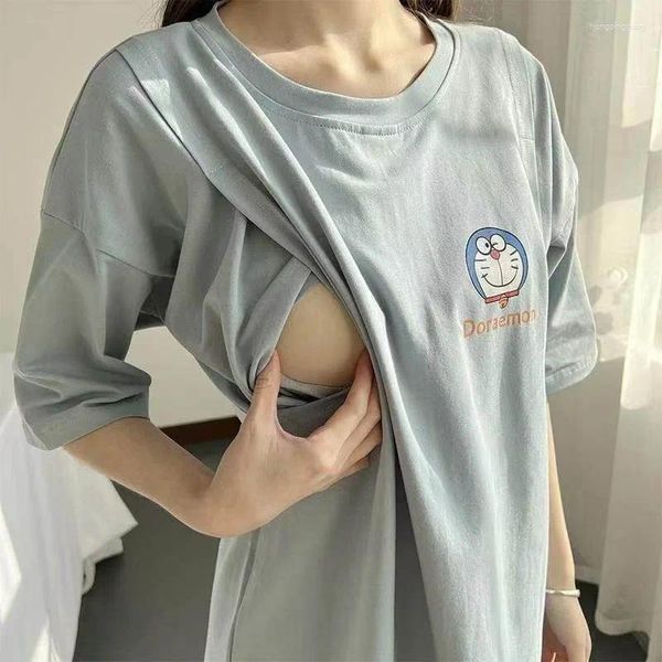 Kadın pijama artı beden kadın göğüs açık kostüm seksi açık seks tişörtleri açık delik gömlek erotik göğüs çift tankları ilginç