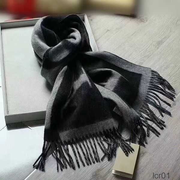 Шарф Burbreriss, длинные модные шарфы, накидки для женщин и мужчин, лучший дизайнер, теплая 100% шаль для пар, подарок, два цвета, зима с коробкой, 180 * 30cmjb2q