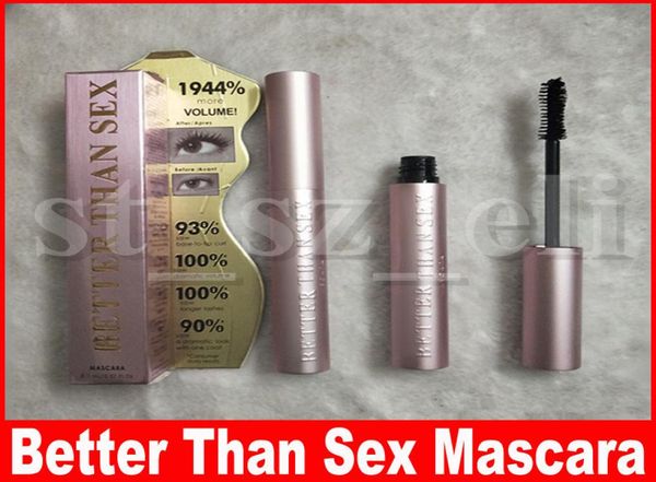 Mascara volume per trucco occhi Better Than Sex meglio dell'amore Mascara nero freddo Thinck Cruling allungamento impermeabile Disponibile4461883