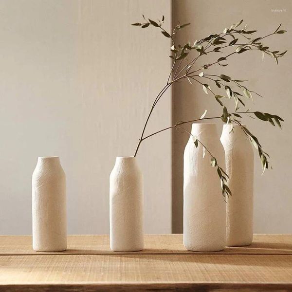 Vasen, Heimdekoration, Vase, Ornament, originelle elegante Keramik, modern, für den Außenbereich, rundes Porzellan, einzigartiges minimalistisches Design, Wazon