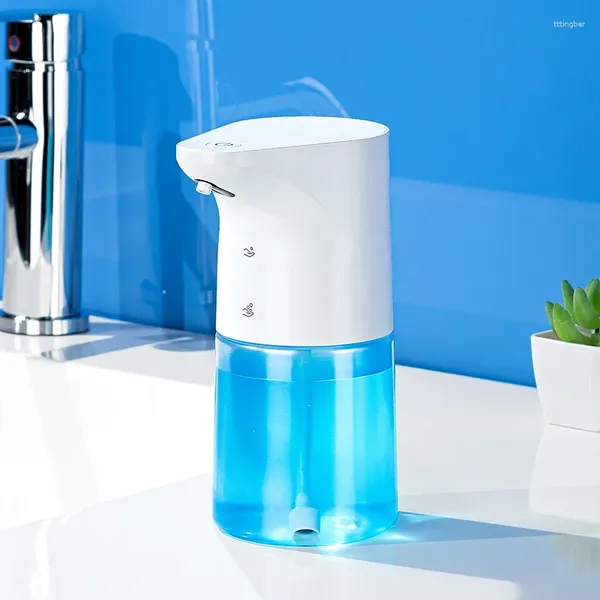 Dispenser di sapone liquido Touchless Sensore automatico USB Ricaricabile Pompa di schiuma a infrarossi intelligente Disinfettante per le mani